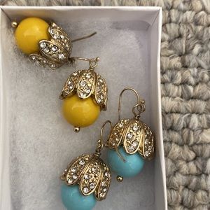 2 set of new dangle earrings